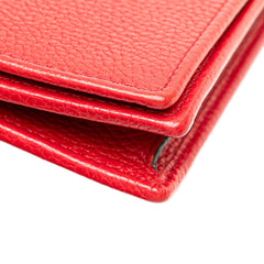 Leather Soho Wallet on Chain