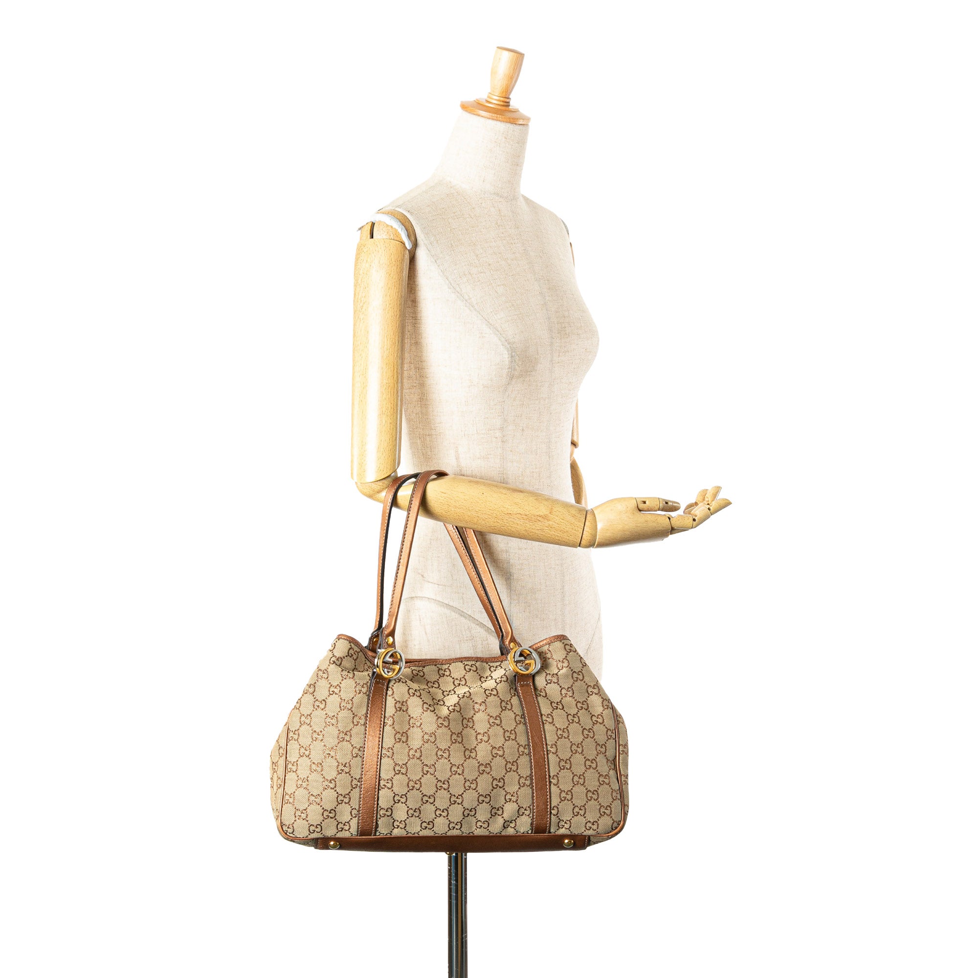 GG Canvas Twins Tote 