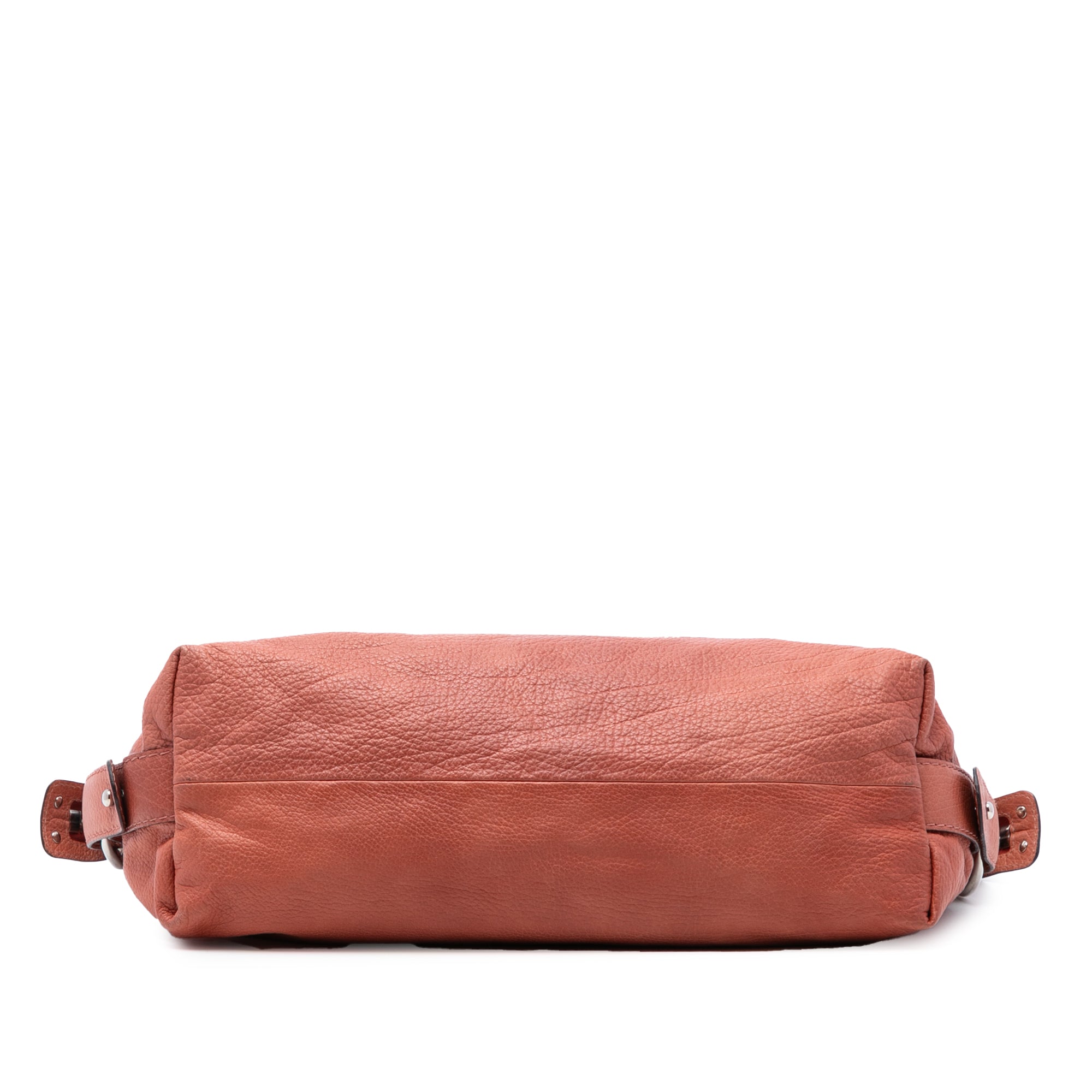 Medium Leather Bamboo Bar Tote