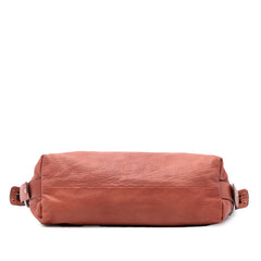 Medium Leather Bamboo Bar Tote