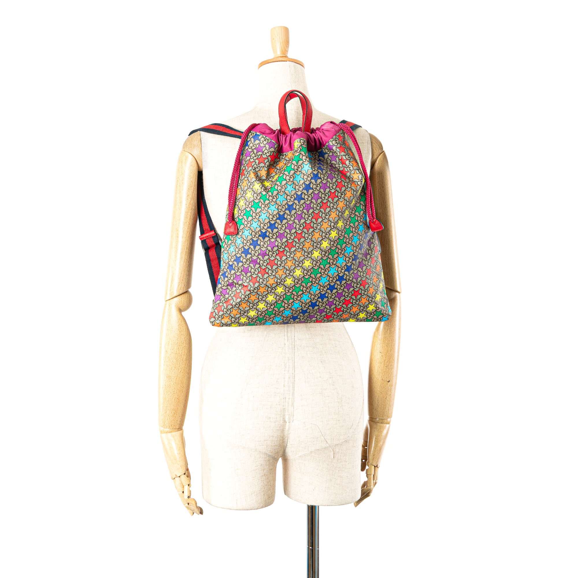 GG Supreme Web Star Print Children's Backpack