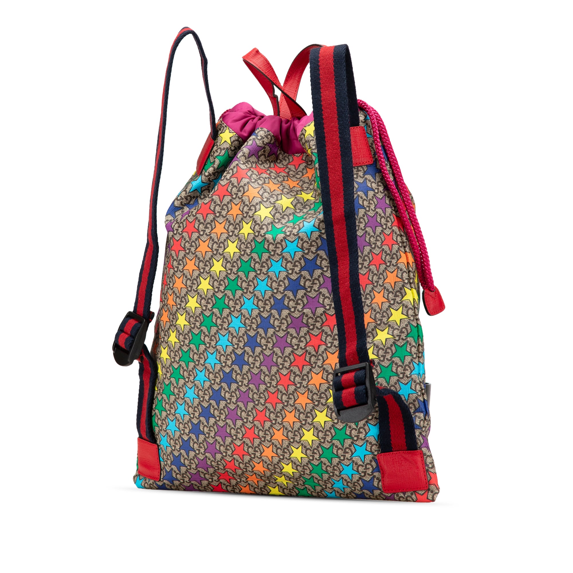 GG Supreme Web Star Print Children's Backpack