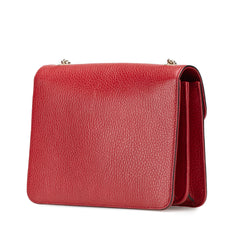 Small Dollar Calfskin Interlocking G Crossbody