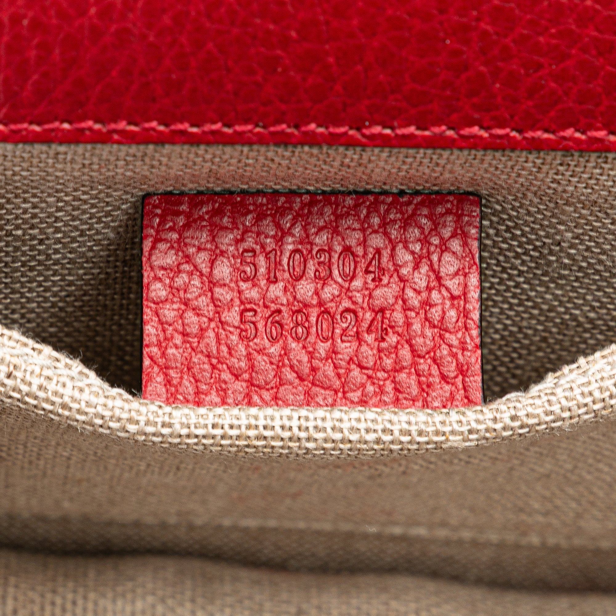 Small Dollar Calfskin Interlocking G Crossbody