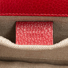 Small Dollar Calfskin Interlocking G Crossbody