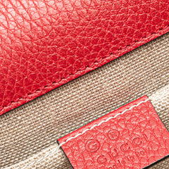 Small Dollar Calfskin Interlocking G Crossbody