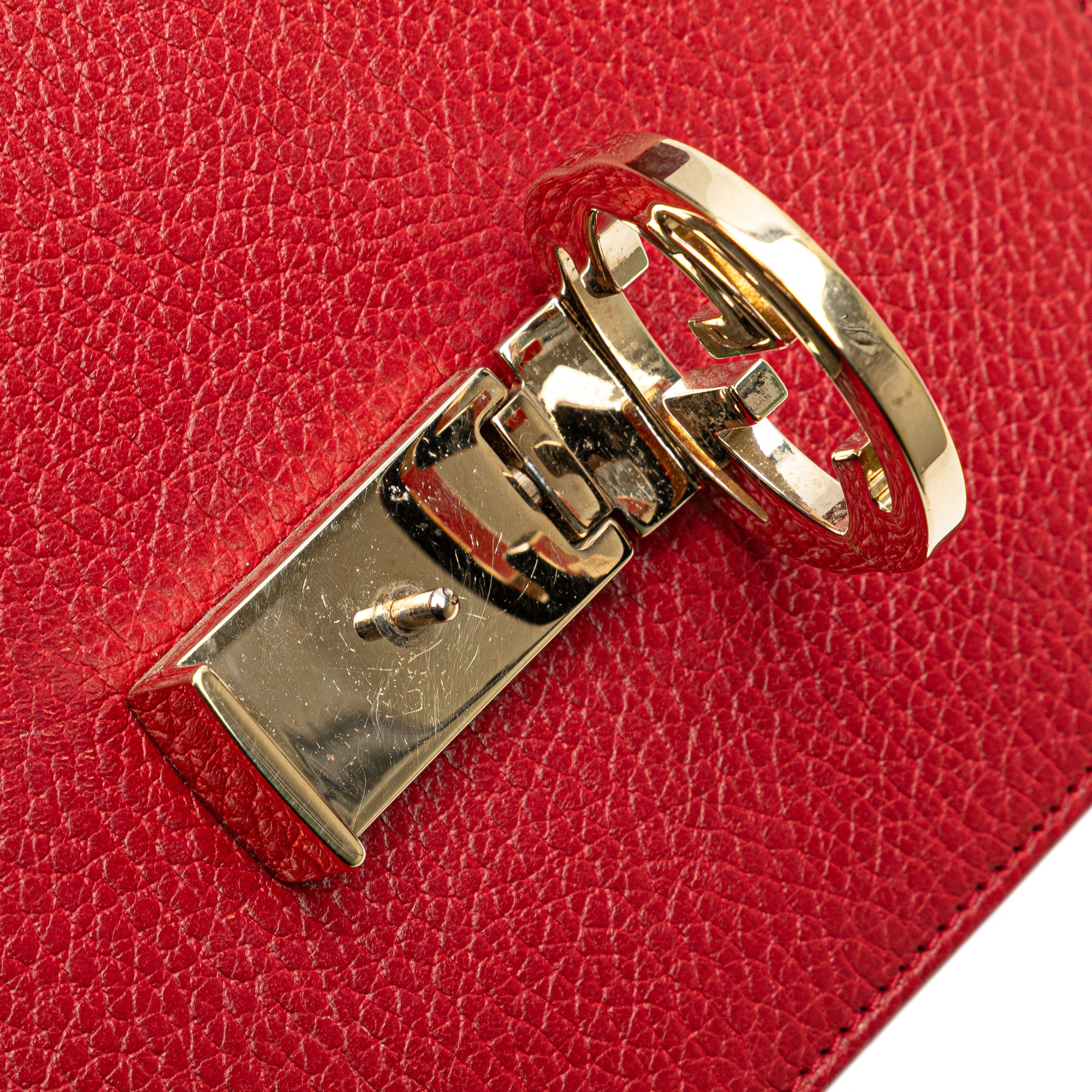 Small Dollar Calfskin Interlocking G Crossbody