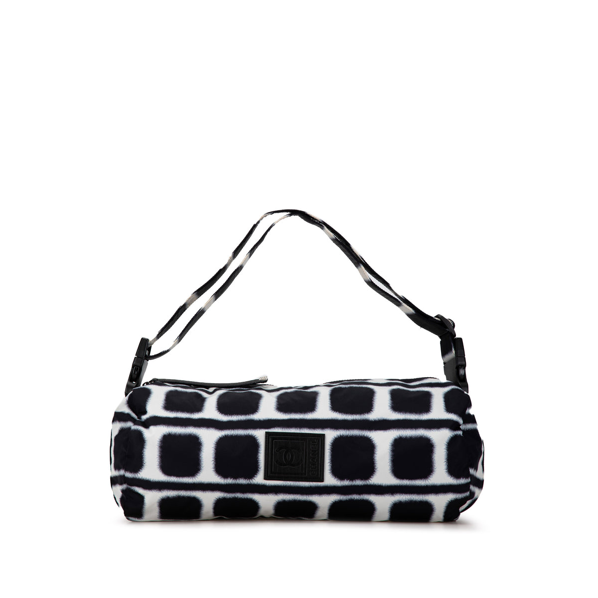 Printed Nylon Sports Ligne Duffle Bag