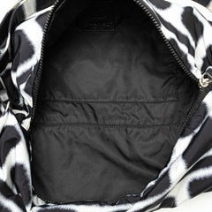 Printed Nylon Sports Ligne Duffle Bag