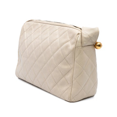 CC Quilted Caviar Crossbody