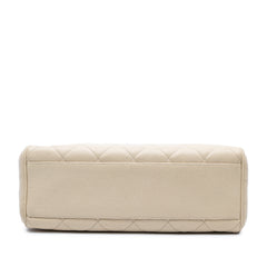 CC Quilted Caviar Crossbody