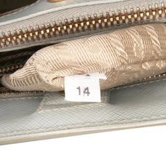 Medium Saffiano Lux Galleria Satchel