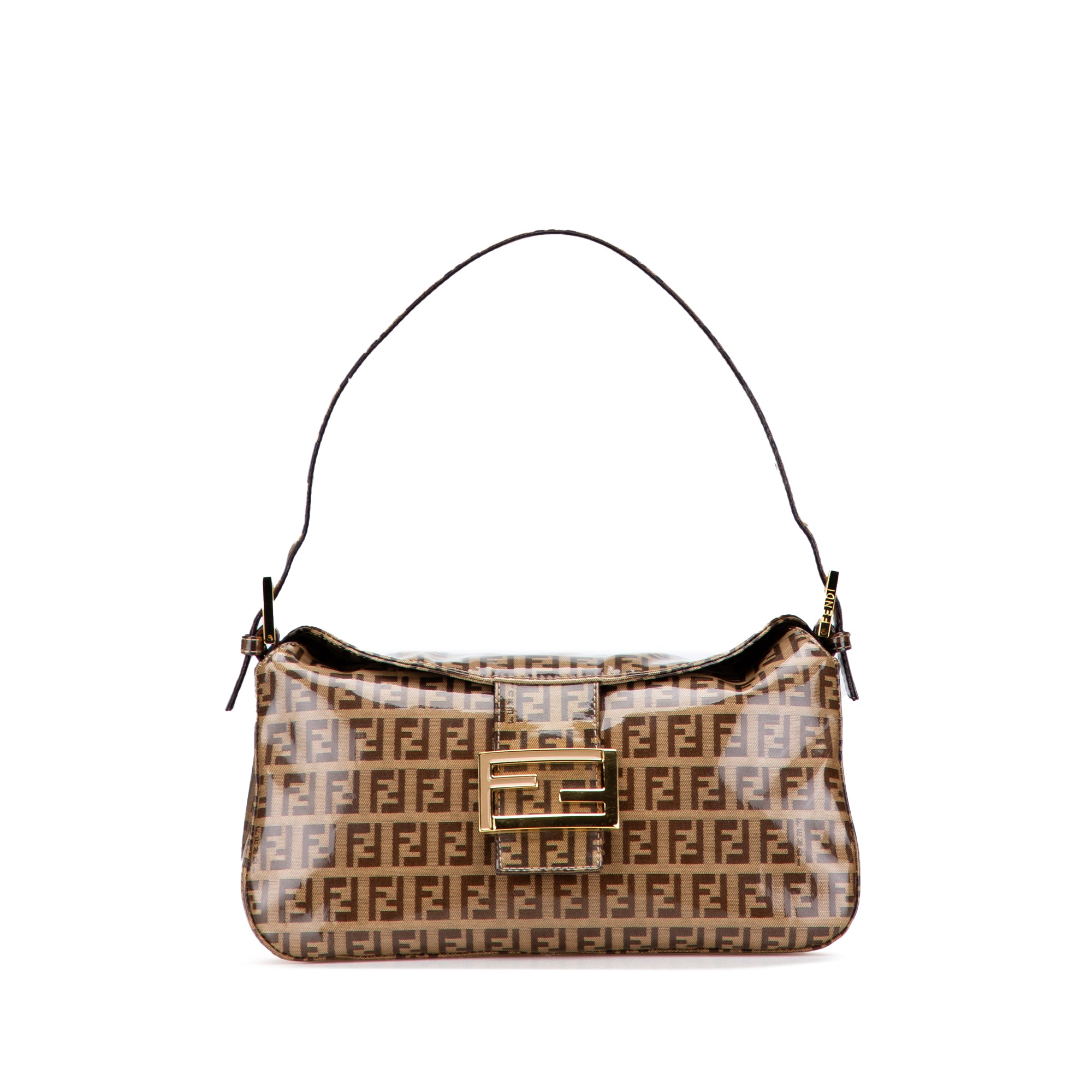Zucchino Crystal Double Flap Shoulder Bag