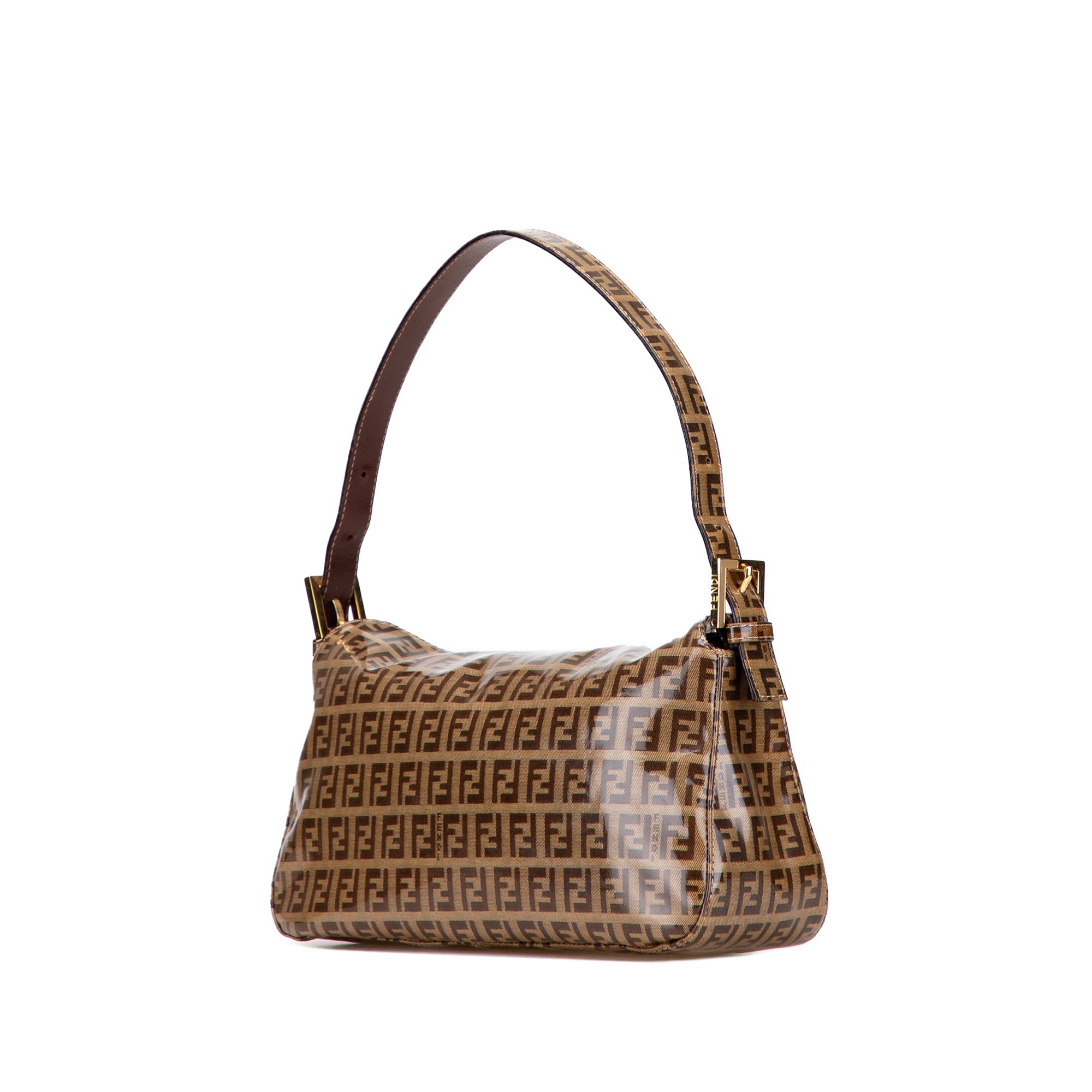 Zucchino Crystal Double Flap Shoulder Bag