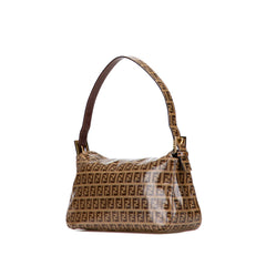 Zucchino Crystal Double Flap Shoulder Bag