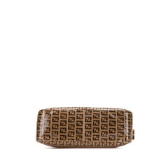 Zucchino Crystal Double Flap Shoulder Bag