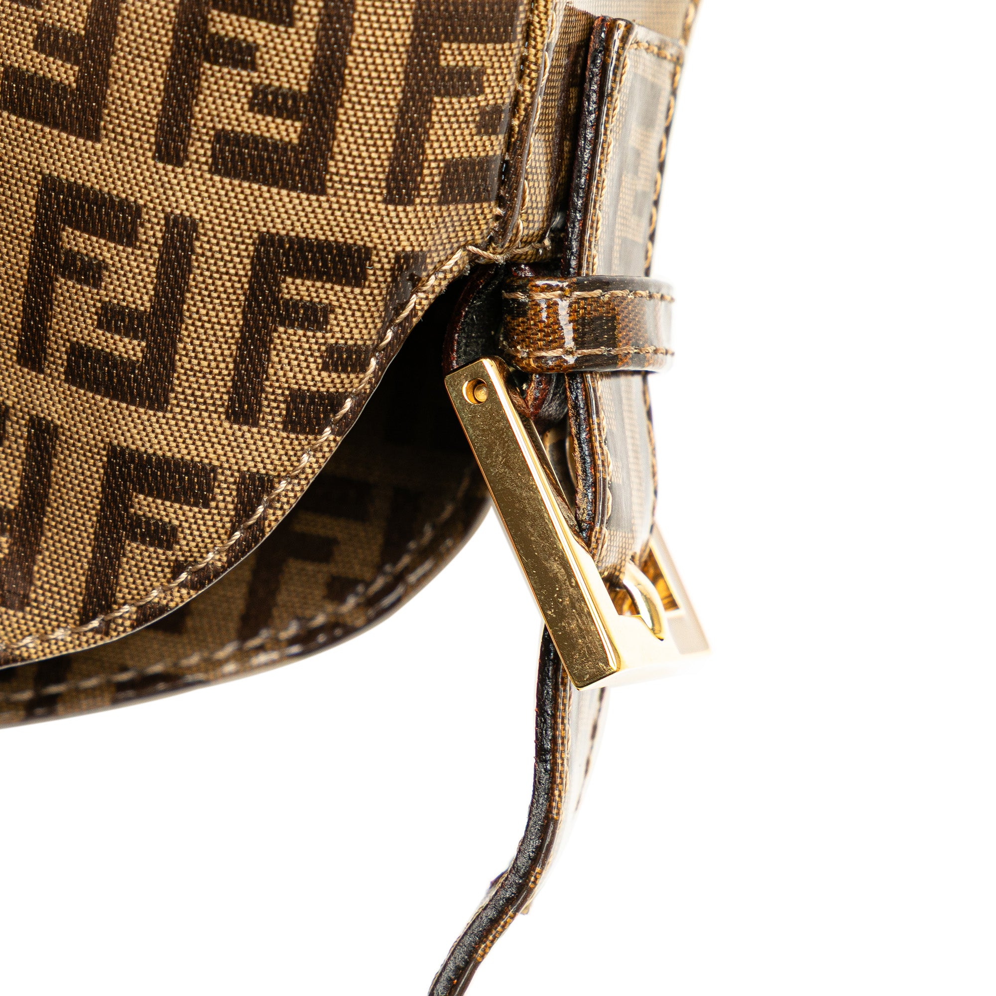 Zucchino Crystal Double Flap Shoulder Bag
