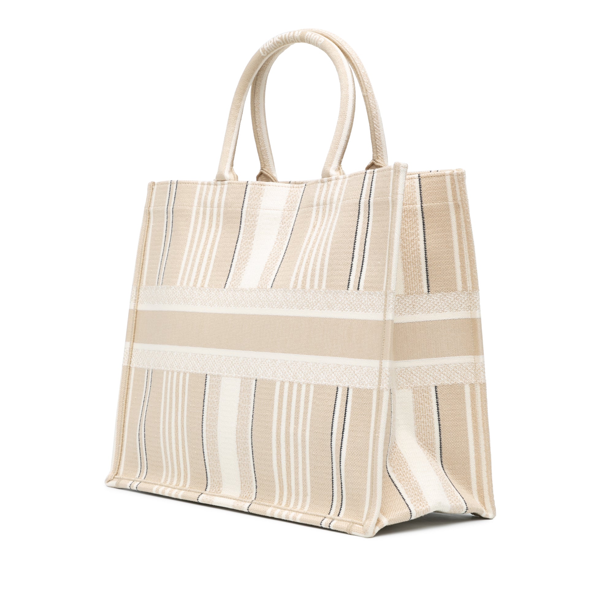 Large Stripes Book Tote