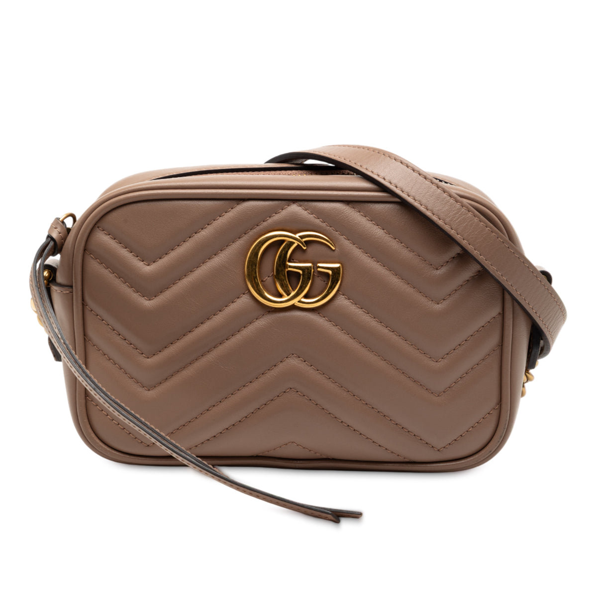 Mini GG Marmont Matelasse Leather Crossbody