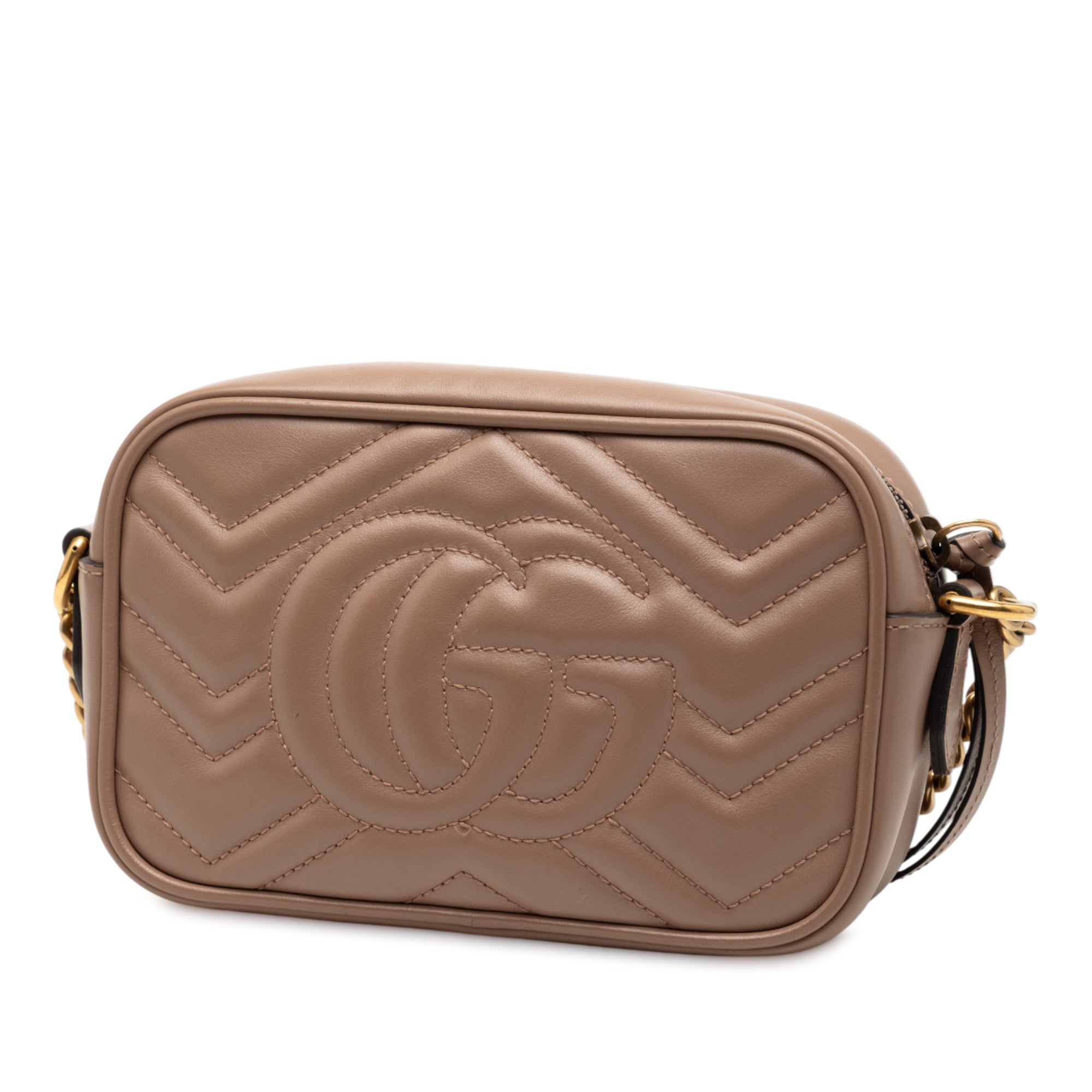 Mini GG Marmont Matelasse Leather Crossbody