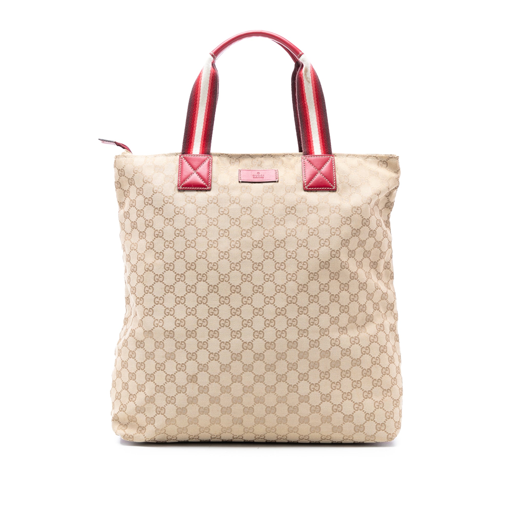 GG Canvas Web Tote