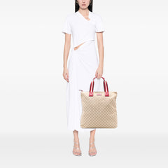 GG Canvas Web Tote