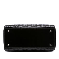 Medium Patent Cannage Lady Dior