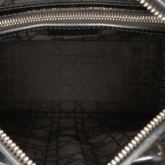 Medium Patent Cannage Lady Dior