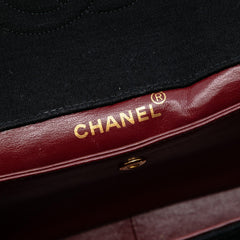 CC Quilted Jersey and Lambskin Flap