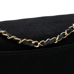 CC Quilted Jersey and Lambskin Flap