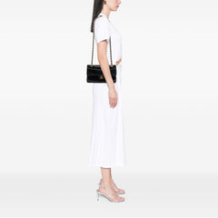 CC Quilted Jersey and Lambskin Flap