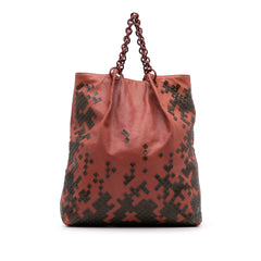 Vitello Mosaico Laque Tote