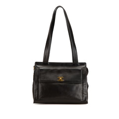 CC Lambskin Front Pocket Tote