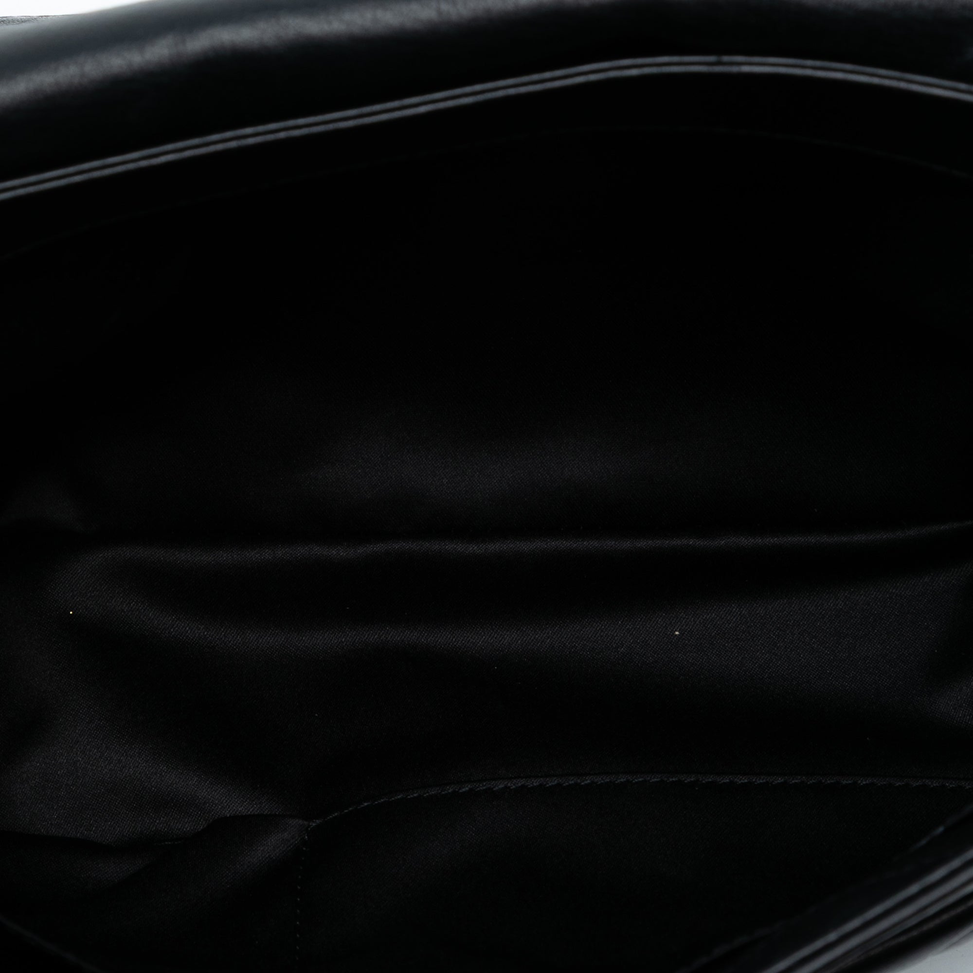 CC Quilted Calfskin Hamptons Foldover Flap