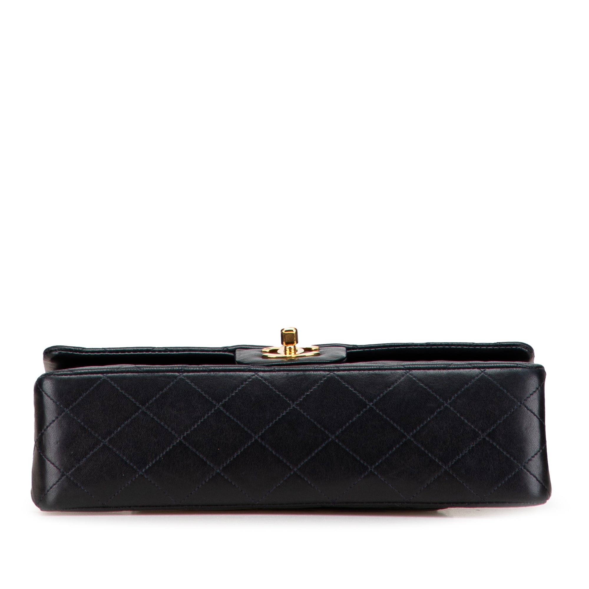 Medium Classic Lambskin Double Flap