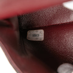 Medium Classic Lambskin Double Flap