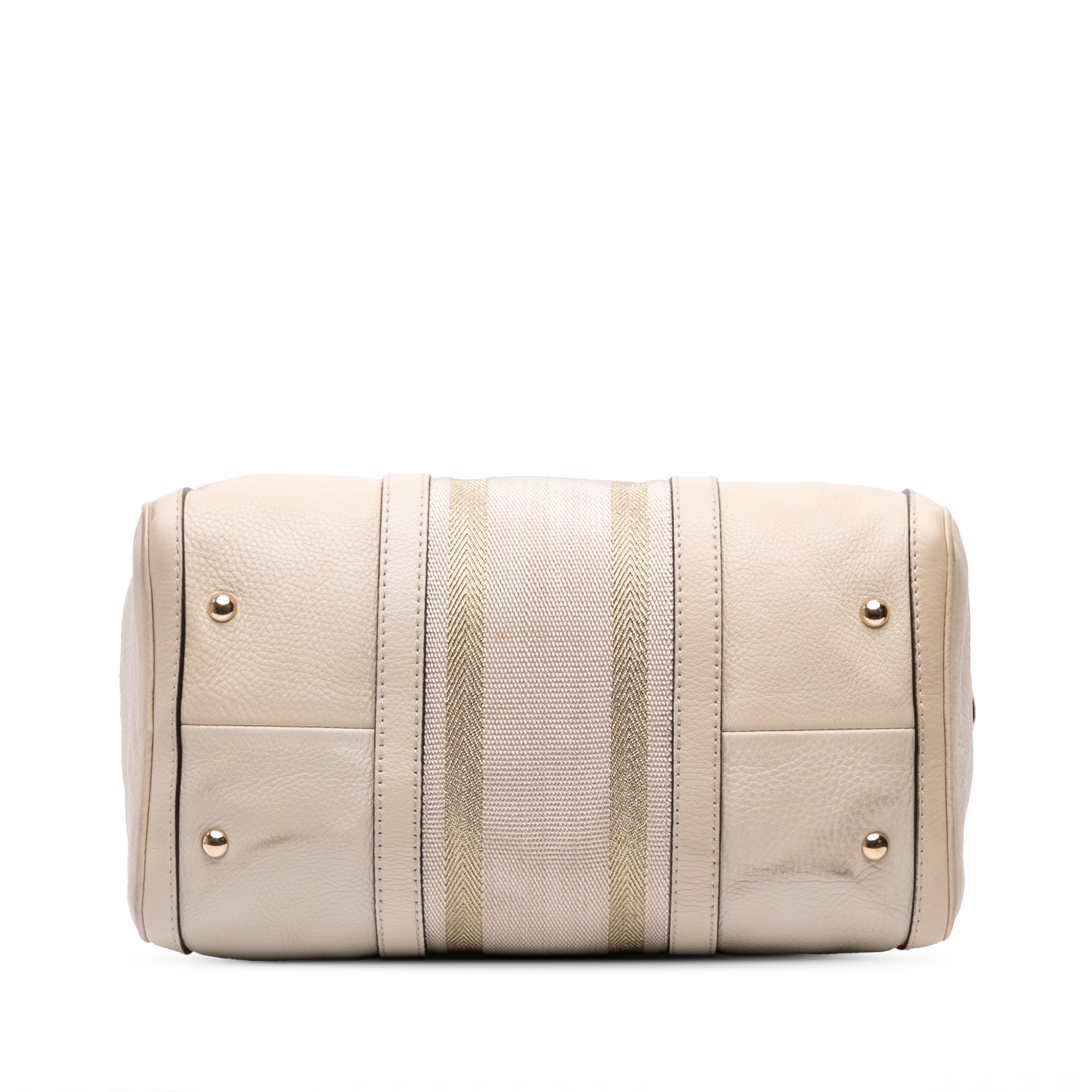 Calfskin Web Joy Boston Bag