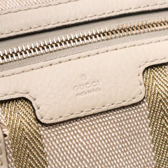 Calfskin Web Joy Boston Bag
