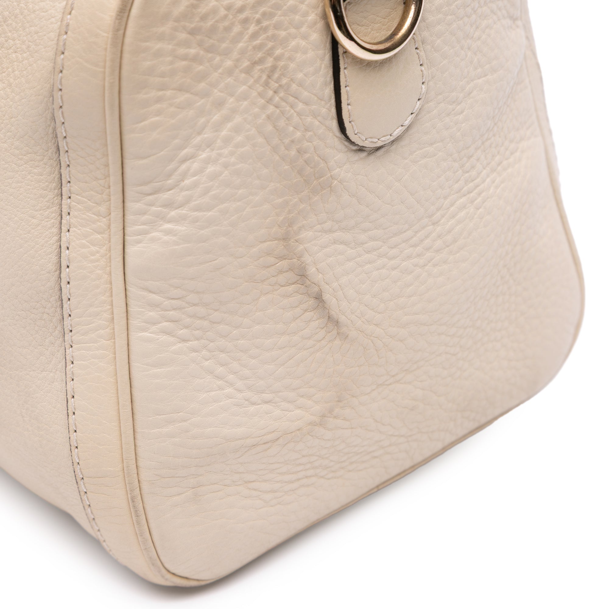 Calfskin Web Joy Boston Bag