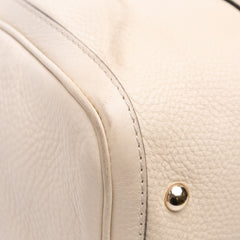 Calfskin Web Joy Boston Bag