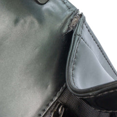 Old Medium Metallic Lambskin Boy Reverso Flap