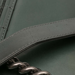 Old Medium Metallic Lambskin Boy Reverso Flap