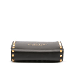 Leather Rockstud Alcove Box Satchel