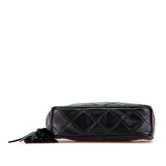 Quilted Lambskin Tassel Pouch