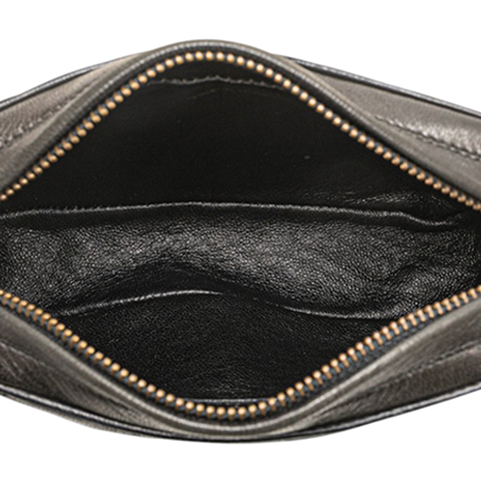 Quilted Lambskin Tassel Pouch