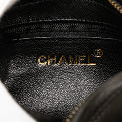 Quilted Lambskin Tassel Pouch