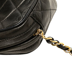 Quilted Lambskin Tassel Pouch