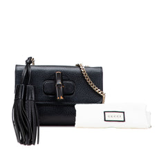 Small Leather Miss Bamboo Crossbody