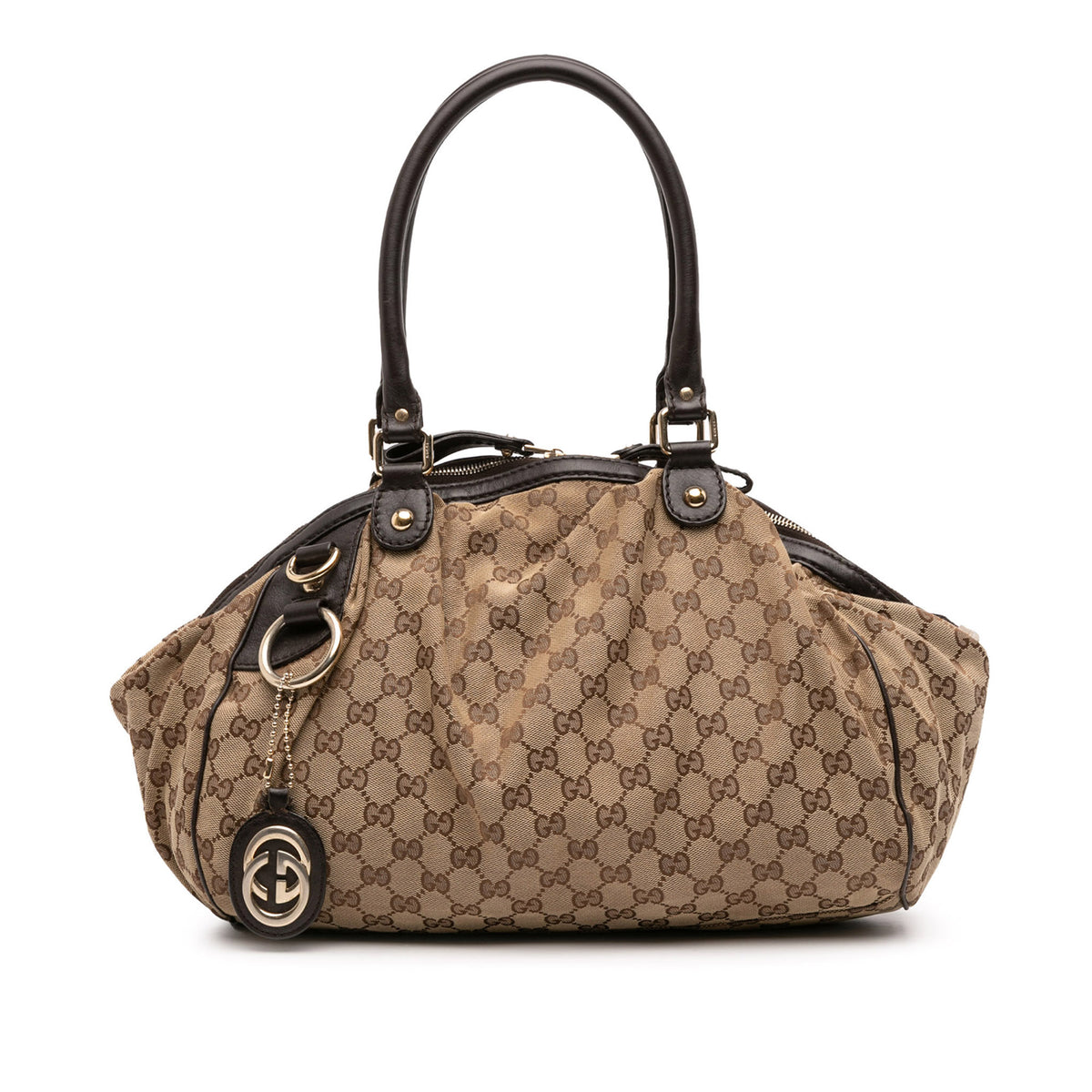 GG Canvas Sukey Satchel