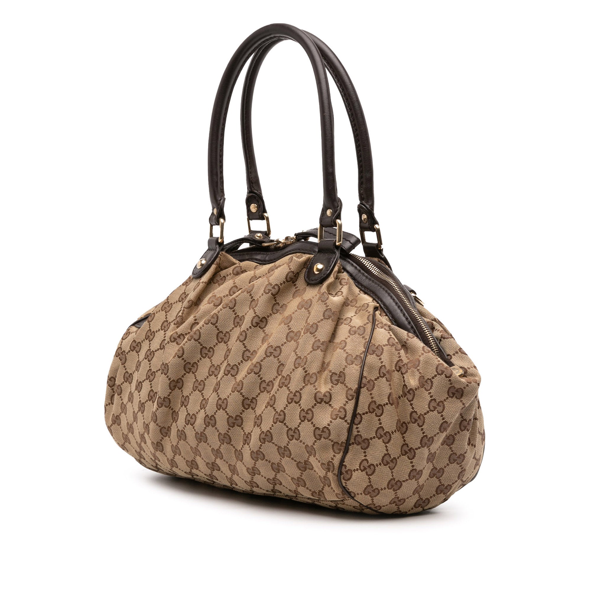 GG Canvas Sukey Satchel
